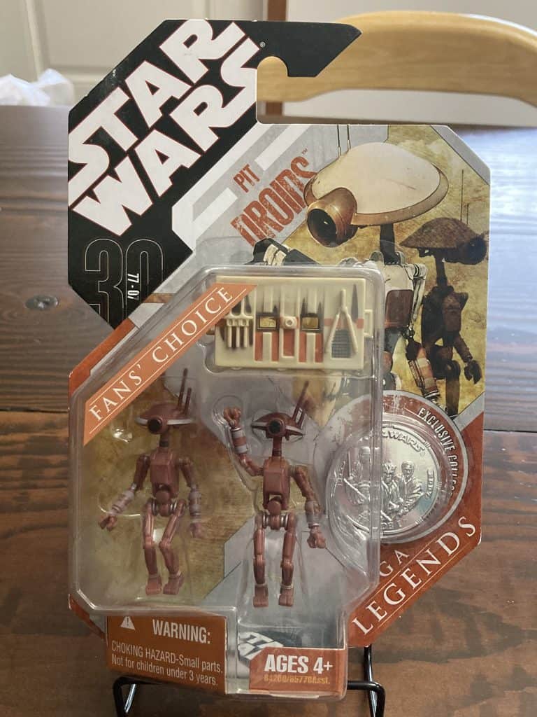 Star Wars The Droids Saga Legends with Coin 